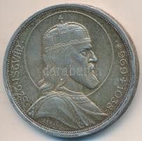 1938. 5P Ag "Szent István" T:2 ph.
Adamo P8.1