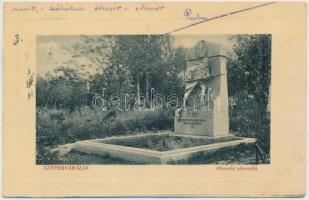 Szepesváralja, Honvéd síremlék / tomb (EB)