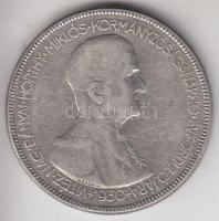 1930. 5P Ag "Horthy-jobbra" T:3
Adamo P8