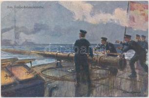 On the board of the torpedo boat 'Rotes Kreuz Kriegsfürsorgeamt' Nr. 561. s: Alex Kircher