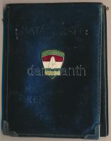 DN "Határőrség" jelvénye bőr igazolványtartón T:1-