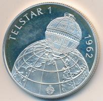 1992. 500Ft Ag "Telstar 1" tanúsítvánnyal dísztokban T:PP 
Adamo EM127