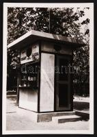 cca 1930 Magyar Királyi Dohányáruda Budapesten, 6x8 cm