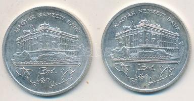 1992. 200Ft Ag "MNB" (2x) T:1-,2
Adamo F13