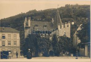 Merano, Meran; Die Landesfürstliche burg / castle (probably a piece from a leporello)