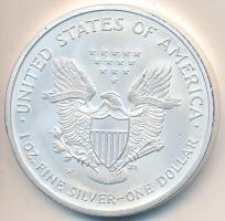 Amerikai Egyesült Államok 2000. 1$ Ag "Amerikai Sas Rúdezüst Érme" T:1 USA 2000. 1 Dollar Ag "American Eagle Bullion Coin" C:UNC Krause KM# 273