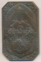 1930. "Magyar Királyi Honvéd Ludovika Akadémia / 400 M. Gy.USZ. II. 1930." Br díjérem (51x33mm) T:2