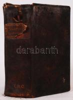 M. Valerii Martialis: Epigrammatum Libros XIV. Tyrnaviae, 1739. Typ. Academicis Socieatatis Jesu. Korabeli, szétvált egészbőr kötésben / in damaged leather binding 1040p. + index