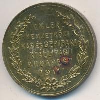 1911. "Nemzetközi Vas és Gépipari Kiállítás Budapest / Gróf Csáky László Prakfalvi Vas és Acélg...