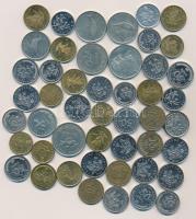 Horvátország vegyes fémpénz tétel T:vegyes Croatia mixed coins C:mixed