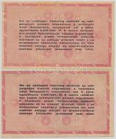 1946. 1.000.000AP fordított címer (2x), az egyik hátlapi szövege hibás ("amelyeknek") T:II...