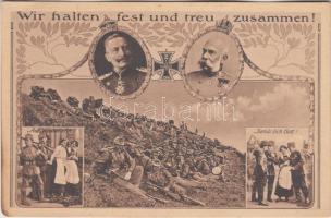 Viribus Unitis propaganda, Franz Joseph, Wilhelm II