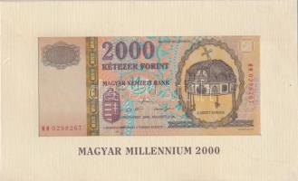 2000. 2000Ft "Millennium" eredeti díszcsomagolásban T:I Adamo F56A