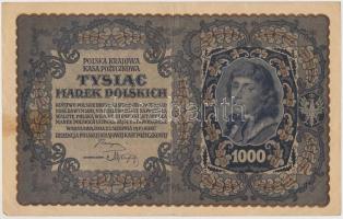 Lengyelország 1919. 1000M (2x) + 1920. 5000M T:III,III- Poland 1919. 1000 Marek (2x) + 1920. 5000 Marek C:F,VG