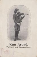 Kun Árpád, Violinist und Kompositeur / Hungarian violinist and composer (fl)