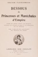 cca 1850-1900 Napoleon és kora 8 db könyv, nagyrészt francia nyelven, igényes kötésekben / 8  books ...