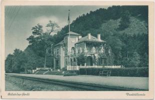 Fonyód Bélatelep-fürdő, Vasútállomás