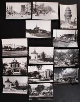 cca 1970 Kambodzsa 13 db feliratozott MTI fotó / Cambodia press photos 12x16 cm