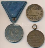 1898. "Jubileumi Emlékérem Fegyveres Erő Számára / Signum memoriae (AVSTR)" Br kitüntetés ...