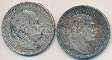 1894-1916. 1K Ag "Ferenc József" (2x) T:2,3