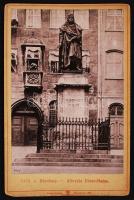 cca 1890 Nürnberg Photo 11x16 cm, cca 1890 Nürnberg keményhátú fotó 11x16 cm