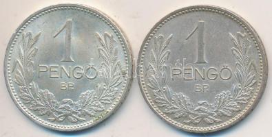 1938-1939. 1P Ag (2x) T:2  Adamo P6
