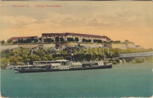 Újvidék Pétervárad, Imre gőzhajó; Hajós tőzsde kiadása / SS Imre