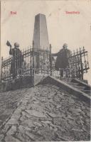 Arad, Vesztőhely; Kerpel Izsó kiadása / martyrs' statue