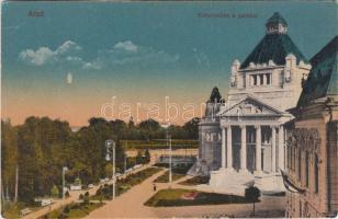 Arad, Kultúrpalota; Kerpel Izsó kiadása / palace of culture