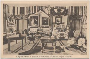 Cegléd, Kossuth Múzeum, Kossuth Lajos bútorai, belső