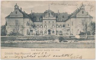 Nagymágócs, Gróf Károlyi kastély, déli oldal (EK)