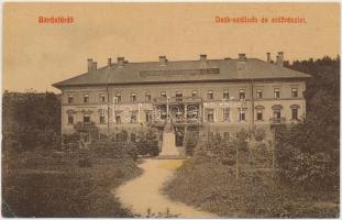 Bártfafürdő, Deák szálloda, erdő / hotel, forest (EK)