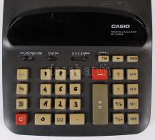 Casio szalagos számológép, működik, 26×21 cm