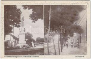 Tataháza, utca, Szentháromság szobor (EK)