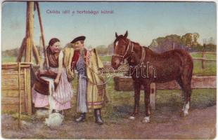 Hortobágy csikós idil (EB)