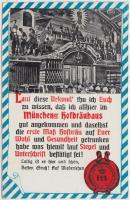 München, Hofbräuhaus, advertisement (EK)