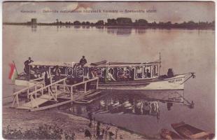 Kevevára Behr- motorcsónak (win Riß)