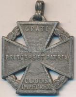 1916. "Károly-Csapatkereszt" cink kitüntetés mellszalag nélkül T:2,2-
Hungary 1916. "...