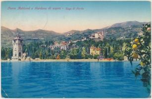 Gardone, Lago di Garda, Torre Ruhland / lake, tower (EK)