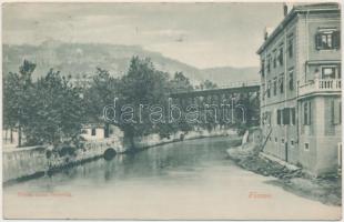 Fiume, railway bridge, Divald