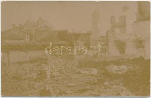 Bitola, Monastir; Ruine par Bombardement / after bombing, photo