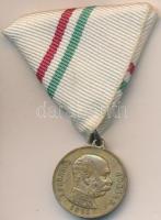 1896. "I. Ferencz József / Árpád 896" Br jubileumi emlékérem szalagon (20mm) T:2-