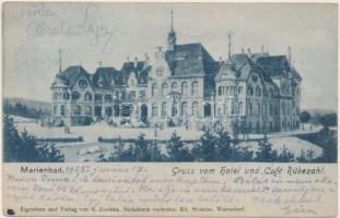 Marianske Lazne, Marienbad; Hotel un Cafe Rübezahl (fa)