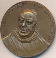 Vatikán 1937. "A Betegápoló Irgalmasrend alapításának 400. évfordulójára" Br emlékérem (45mm) T:2- Vatican 1937. "400th Anniversary of the Foundation of the Brothers Hospitallers of St. John of God" Br commemorative coin. "S. JOANNIS DE DEO FUNDATOR ORDINIS 1537 / P. NARCISSUS DURCHSCHEIN PRIOR GENERALI 1937" (45mm) C:VF