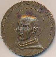 Vatikán 1937. "A Betegápoló Irgalmasrend alapításának 400. évfordulójára" Br emlékérem (45...