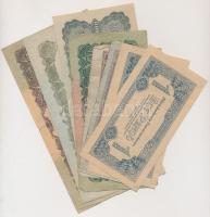 1944. 1P (2x) + 5P (3x) + 10P + 20P + 100P "A Vöröshadsereg Parancsnoksága" T:vegyes