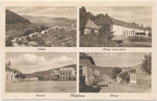 8 db vegyes magyar városképes lap, benne egy erdélyi városképes lap: Pécs, Mátrafüred, Budapest, Sza...