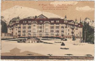 Ótátrafüred, Nagyszálló, tél / Grand Hotel, winter (EK)