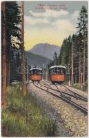 Tátra, Tarajkai sikló, kiadja Cattarino S. utóda Földes Samu / funicular