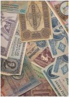 ~120db vegyes magyar és külföldi bankjegy tétel T:vegyes